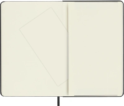 Блокнот Moleskine CLASSIC QP052 Medium 115x180мм 208стр. нелинованный твердая обложка черный