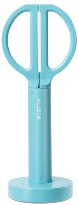 Ножницы Deli ENS051 BLUE Nusign офисные 180мм ручки пластиковые титановое покрытие сталь голубой