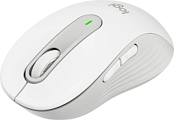 Мышь Logitech M650 белый/серый оптическая 4000dpi беспров. BT/Radio USB 4but (910-006392)