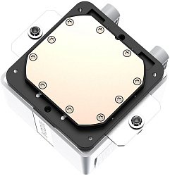 Система водяного охлаждения ID-Cooling Dashflow 360 Basic Soc-AM5/AM4/1151/1200/2066/1700 белый 4-pin 15.2-35.2dB Al+Cu 350W Ret (DASHFLOW 360 BASIC WHITE)