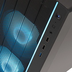 ПК IRU Tactio 520B5SEA MT Ryzen 5 5600X (3.7) 32Gb SSD1Tb RTX5060 8Gb без ОС GbitEth 500W черный (RUS) (2170119)