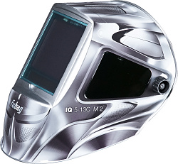 Маска сварщика Fubag IQ 5-13C M 2 филь.:хамел. кл.:1/1/1/2 см.экр.100x93мм серебристый (31583)