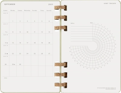 Еженедельник Moleskine ACADEMIC SPIRAL DHSPK5212AMWH3 Large 150х210мм 200стр. кремовые страницы спираль киви
