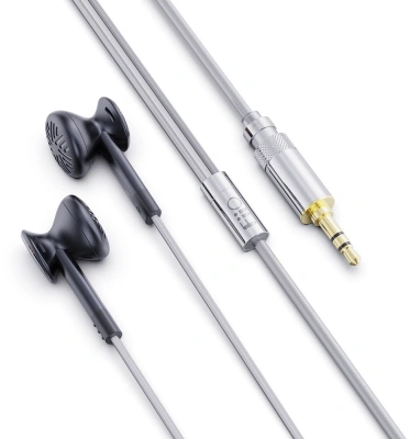 Наушники вкладыши Fiio FF3S 1.2м черный проводные в ушной раковине