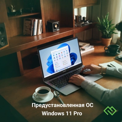 Ноутбук Digma EVE P4850 Pentium N5030 8Gb SSD256Gb Intel UHD Graphics 605 14" IPS FHD (1920x1080) Windows 11 Pro dk.grey WiFi BT Cam 4800mAh (DN14N5-8CXW01)