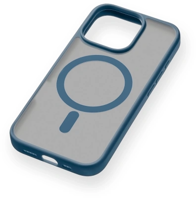 Чехол (клип-кейс) uBear для Apple iPhone 16 Pro Cloud with MagSafe синий (CS432DB63PMT-I24M)