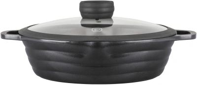 Сотейник Rondell Pacific Grey RDA-1907 4.1л. d=28см (с крышкой) графитовый