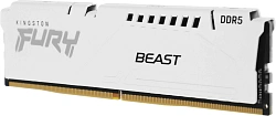 Память DDR5 32GB 5600MHz Kingston KF556C40BW-32 Fury Beast RTL Gaming PC5-44800 CL40 DIMM 288-pin 1.25В single rank с радиатором Ret