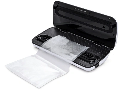 Вакуумный упаковщик Kitfort KT-1502-1 110Вт белый/серый