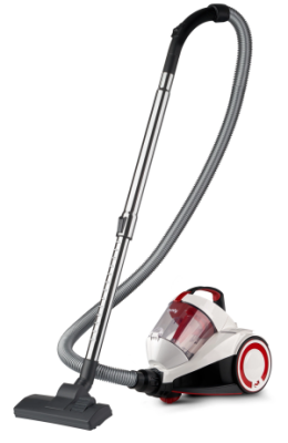 Пылесос Domfy DSC-VC505 2000Вт белый/красный