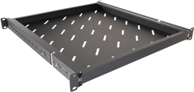 Полка выдвижная NTSS NTSS-MSKB-FS-800-BL 1U нагр.:20кг. 19" 500мм черный