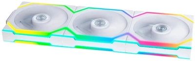 Вентилятор для корпуса Lian-Li Uni Fan SL Wireless 120 ARGB 120х124.5x28 белый 4-pin 28.5дБ (упак.:3шт) (G99.12SL1W3W.R0) Ret