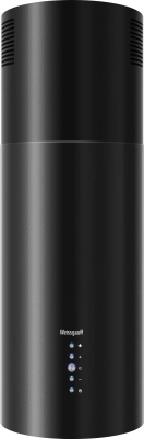 Вытяжка каминная Weissgauff Tubus 1406 Island черный управление: кнопочное (1 мотор)