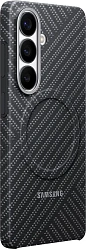 Чехол (клип-кейс) Samsung для Samsung Galaxy S26 Carbon Magnet Case with MagSafe серый (EF-KS942SSEGRU)