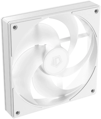 Вентилятор для корпуса ID-Cooling AS-140-ARGB-W ARGB 140х140x25 белый 4-pin 24.9дБ Ret