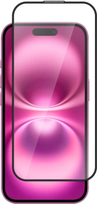 Защитное стекло для экрана BoraSCO прозрачный для Apple iPhone 16 2.5D антиблик. (73685)