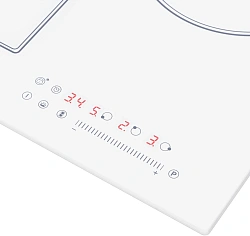 Индукционная варочная поверхность Maunfeld CVI453SBWH Inverter белый