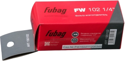 Фильтр влагоотделитель редуктор для пневмоинструмента Fubag FW-102