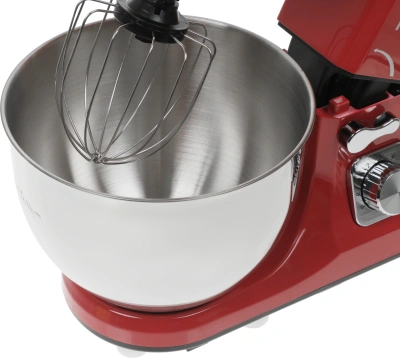 Миксер планетарный Kitfort КТ-1324-1 1000Вт красный