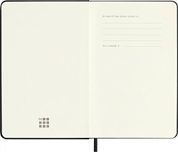 Еженедельник Moleskine CLASSIC WKLY VERTICAL Pocket 90x140мм 144стр. черный