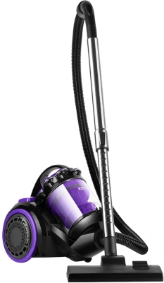 Пылесос Kitfort КТ-5285 1200Вт черный/фиолетовый