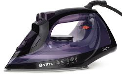 Утюг Vitek VT-8316 2400Вт черный/фиолетовый