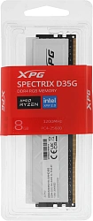 Память DDR4 8GB 3200MHz A-Data AX4U32008G16A-SWHD35G XPG Spectrix D35G RGB RTL Gaming PC4-25600 CL16 DIMM 288-pin 1.35В dual rank с радиатором Ret