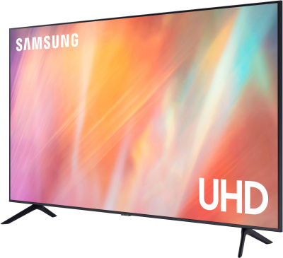 Телевизор LED Samsung 55" UE55AU7100UXCE Series 7 титан 4K Ultra HD 60Hz DVB-T2 DVB-C DVB-S2 WiFi Smart TV (RUS)