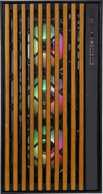 Корпус Formula TimberLine T0 черный без БП ATX 6x120mm 6x140mm 2xUSB3.0 audio bott PSU