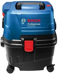 Строительный пылесос Bosch GAS 15 PS 1100Вт (уборка: сухая/влажная) синий