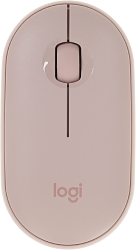 Мышь Logitech Pebble M350 розовый оптическая 1000dpi беспров. BT USB 2but (910-005575)