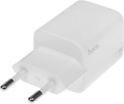 Сетевое зар./устр. Hoco N41 Almighty White 20W 3A (PD+QC+AFC) USB-A/Type-C универсальное белый