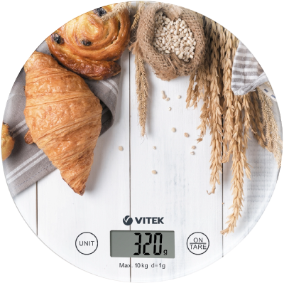 Весы кухонные электронные Vitek VT-8006 макс.вес:10кг