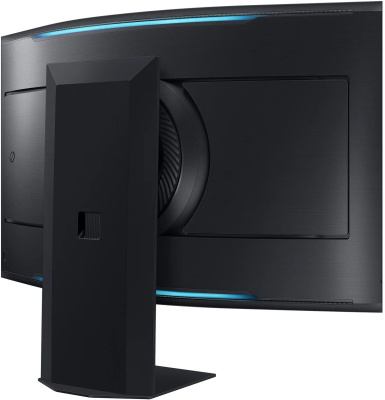 Монитор Samsung 55" Odyssey Ark S55CG97WNI черный VA LED 16:9 HDMI M/M матовая HAS 600cd 178гр/178гр 3840x2160 165Hz FreeSync Premium Pro DP WQ USB 41.5кг