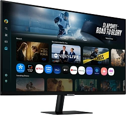Монитор Samsung 32" S32FM702UIXCI черный VA LED 4ms 16:9 HDMI M/M матовая 3000:1 300cd 178гр/178гр 3840x2160 60Hz 4K USB 6.5кг