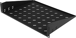 Полка стационарная ITK RS05-350P-R 2U нагр.:20кг. 19" 350мм черный (упак.:1шт)
