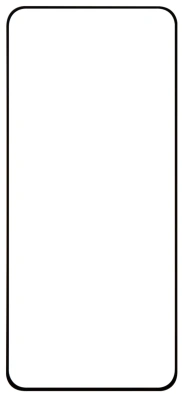 Защитное стекло для экрана Redline черный для Realme 12 4G 2.5D 1шт. (УТ000039355)