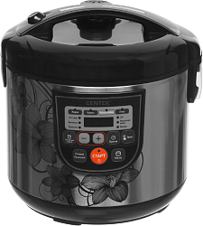 Мультиварка Centek CT-1498 5л 700Вт черный/стальной