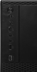 Корпус Accord ACC-1605B черный без БП mATX 2x80mm 2x120mm 2xUSB2.0 audio