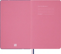 Блокнот Moleskine LIMITED EDITION SAKURA LESU08QP062BOX 130х210мм обложка текстиль 176стр. нелинованный подар.кор. синий 2025