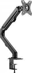 Кронштейн для мониторов Ultramounts UM728 черный 17"-27" макс.7кг крепление к столешнице поворот и наклон