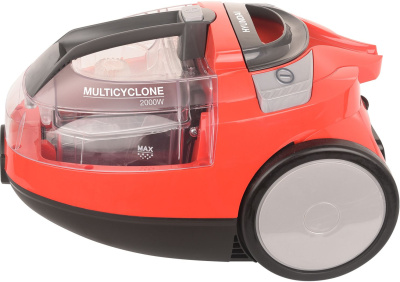 Пылесос Hyundai HYV-C3075 2000Вт красный/черный