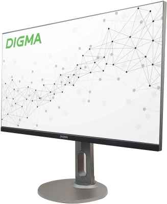 Монитор Digma 27" Progress 27P705Q черный IPS LED 5ms 16:9 HDMI M/M матовая HAS 300cd 178гр/178гр 2560x1440 75Hz FreeSync DP 2K USB 6.1кг