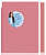 Блокнот Deli 22290PINK 210х143мм искусст. кожа 112л розовый