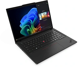 Ноутбук Lenovo ThinkPad T14 G6 Core Ultra 7 255U 32Gb SSD1Tb Intel Graphics 14" IPS WUXGA (1920x1200) без ОС black WiFi BT Cam (21QC006HFW)