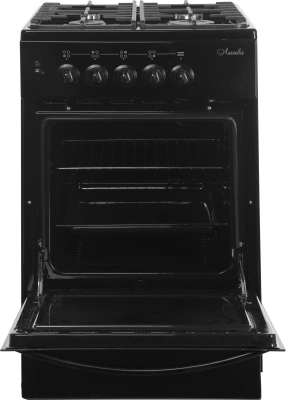 Плита Газовая Лысьва ГП 400 МС-2у черный (без крышки) реш.чугун