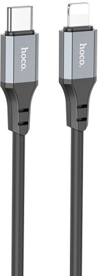 Кабель Hoco X92 Honest PD USB Type-C (m)-Lightning (m) 3м черный коробка