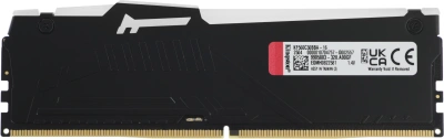 Память DDR5 16GB 6000MHz Kingston KF560C30BBA-16 Fury Beast Black RGB RTL Gaming PC5-48000 CL30 DIMM 288-pin 1.4В kit single rank с радиатором Ret