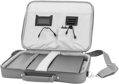 Сумка для ноутбука 15.6" Digma HC-210 серый полиэстер (HC210GY)