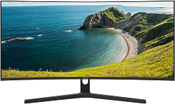 Монитор SunWind 34" SM-34QV401 черный VA LED 1ms 21:9 HDMI матовая 300cd 178гр/178гр 3440x1440 165Hz G-Sync DP WQ 5.6кг